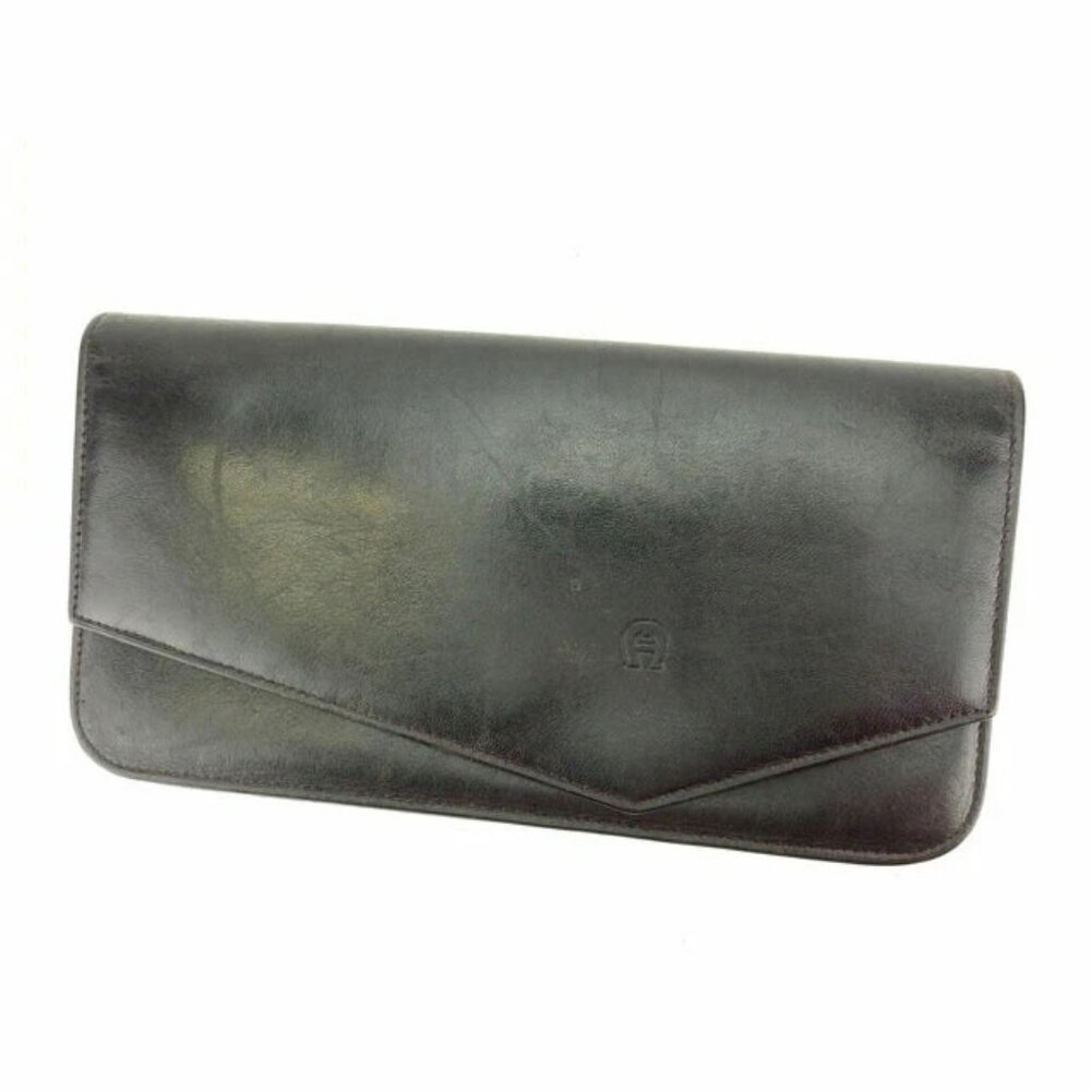 Selection Long Wallet Logomot Fa Authentic Used